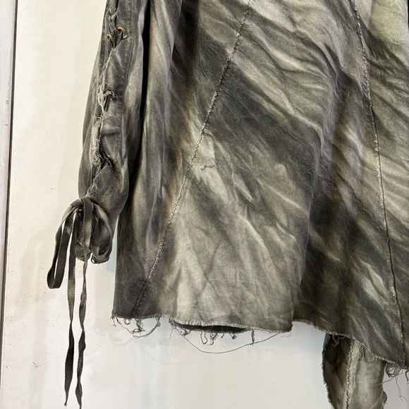 Lip Service Warbird Vintage Jacket Green Goth Unisex Underground Renaissance S - Picture 6 of 13